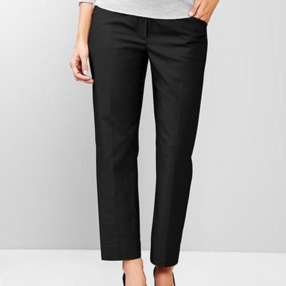 Gap Full Panel Maternity Tailored Crop Pants